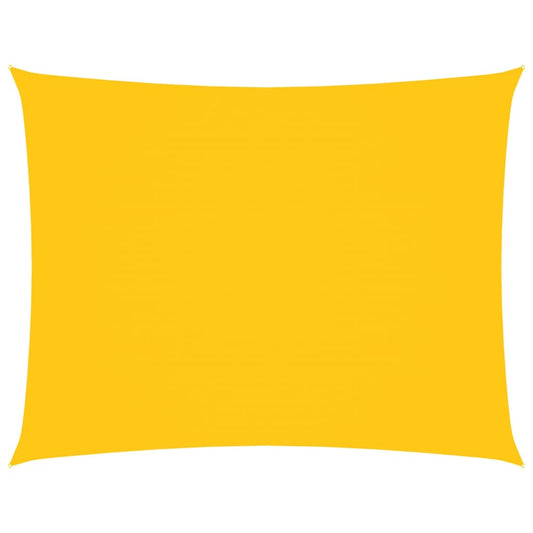 vidaXL Πανί Σκίασης Ορθογώνιο Κίτρινο 3,5 x 4,5 μ. από Ύφασμα Oxford