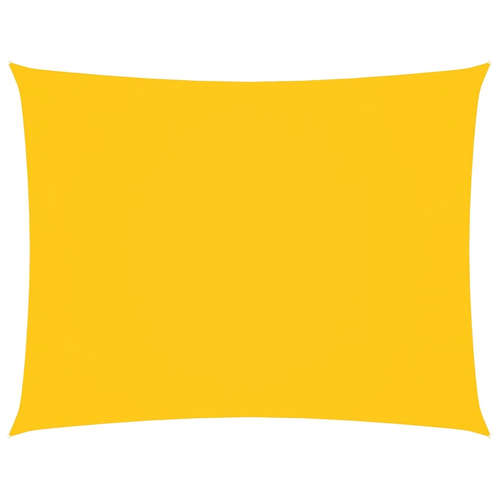 vidaXL Πανί Σκίασης Ορθογώνιο Κίτρινο 3,5 x 5 μ. από Ύφασμα Oxford