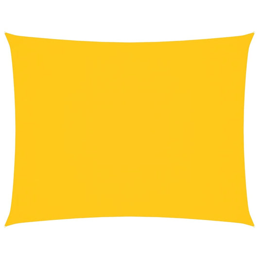 vidaXL Πανί Σκίασης Ορθογώνιο Κίτρινο 3,5 x 5 μ. από Ύφασμα Oxford