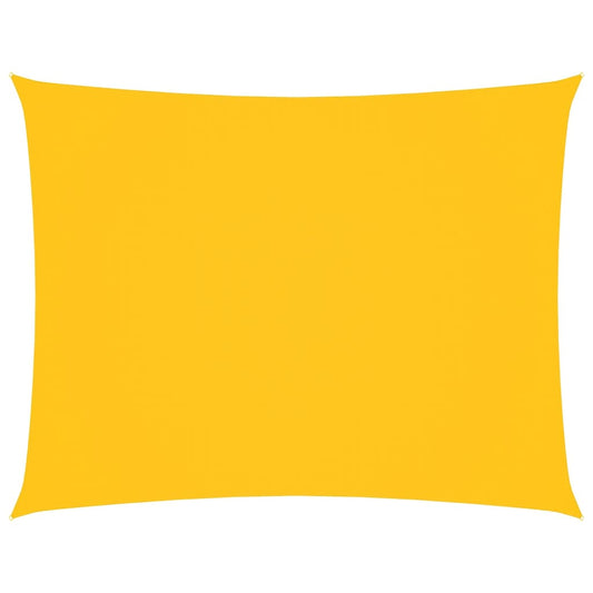 vidaXL Πανί Σκίασης Ορθογώνιο Κίτρινο 4 x 6 μ. από Ύφασμα Oxford