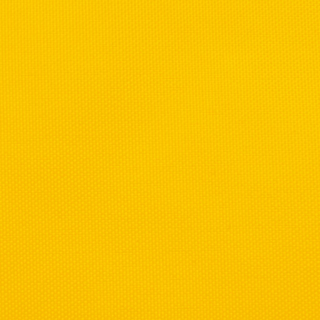 vidaXL Πανί Σκίασης Τρίγωνο Κίτρινο 4 x 4 x 4 μ. από Ύφασμα Oxford