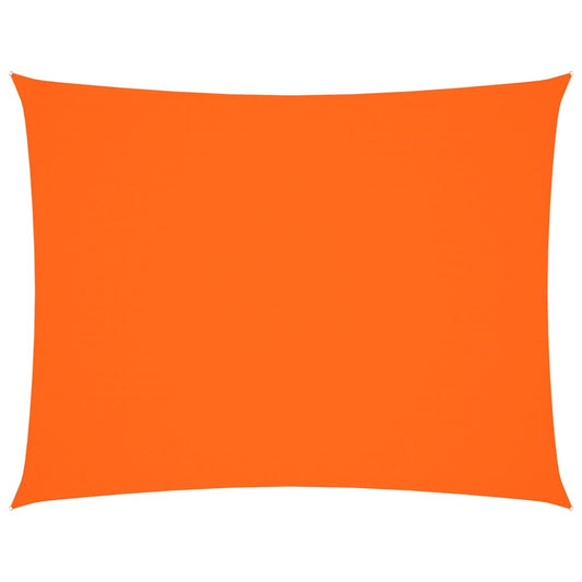 vidaXL Πανί Σκίασης Ορθογώνιο Πορτοκαλί 5 x 7 μ. από Ύφασμα Oxford