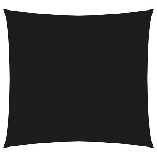 vidaXL Πανί Σκίασης Τετράγωνο Μαύρο 2,5 x 2,5 μ. από Ύφασμα Oxford