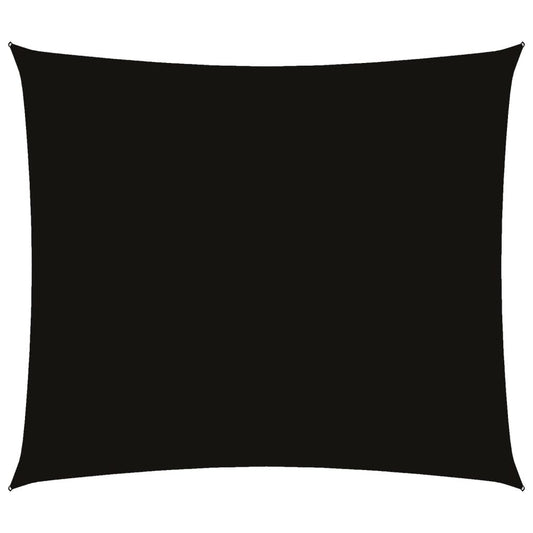 vidaXL Πανί Σκίασης Ορθογώνιο Μαύρο 2 x 2,5 μ. από Ύφασμα Oxford