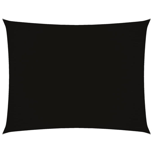 vidaXL Πανί Σκίασης Ορθογώνιο Μαύρο 2,5 x 4 μ. από Ύφασμα Oxford