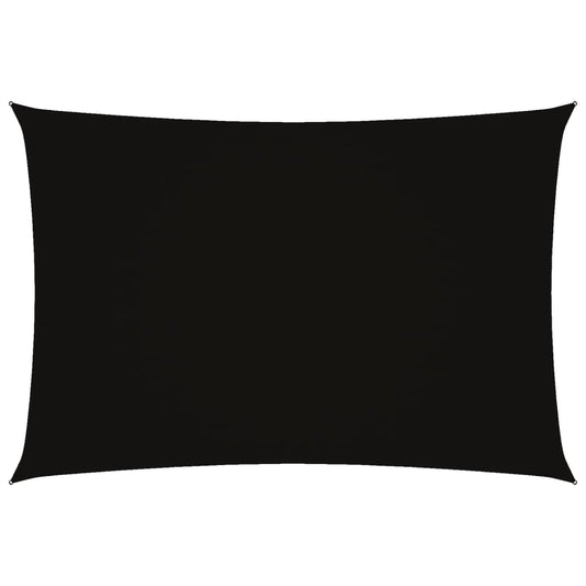 vidaXL Πανί Σκίασης Ορθογώνιο Μαύρο 2,5 x 4,5 μ. από Ύφασμα Oxford