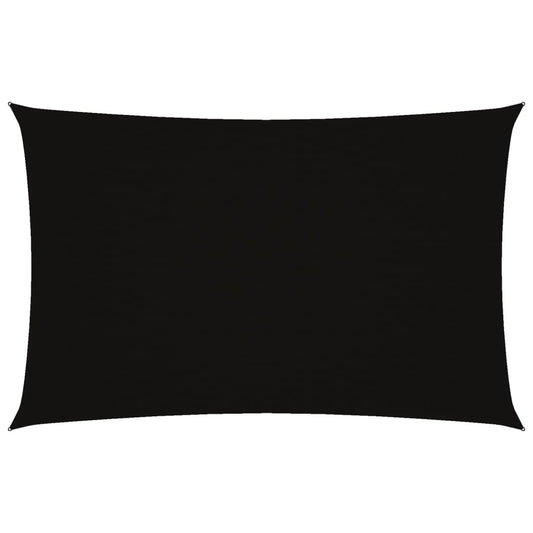 vidaXL Πανί Σκίασης Ορθογώνιο Μαύρο 4 x 7 μ. από Ύφασμα Oxford