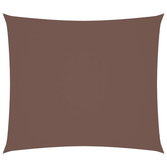 vidaXL Πανί Σκίασης Ορθογώνιο Καφέ 2 x 2,5 μ. από Ύφασμα Oxford