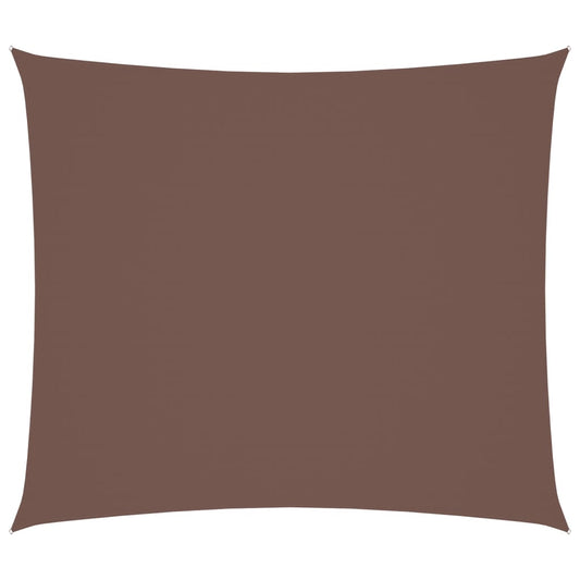 vidaXL Πανί Σκίασης Ορθογώνιο Καφέ 2,5 x 3 μ. από Ύφασμα Oxford