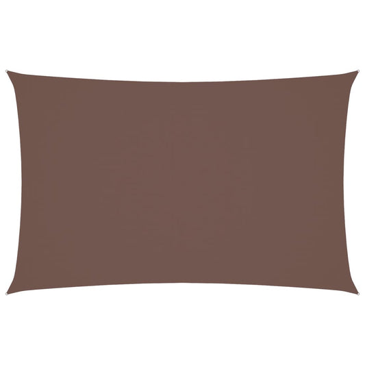 vidaXL Πανί Σκίασης Ορθογώνιο Καφέ 4 x 7 μ. από Ύφασμα Oxford