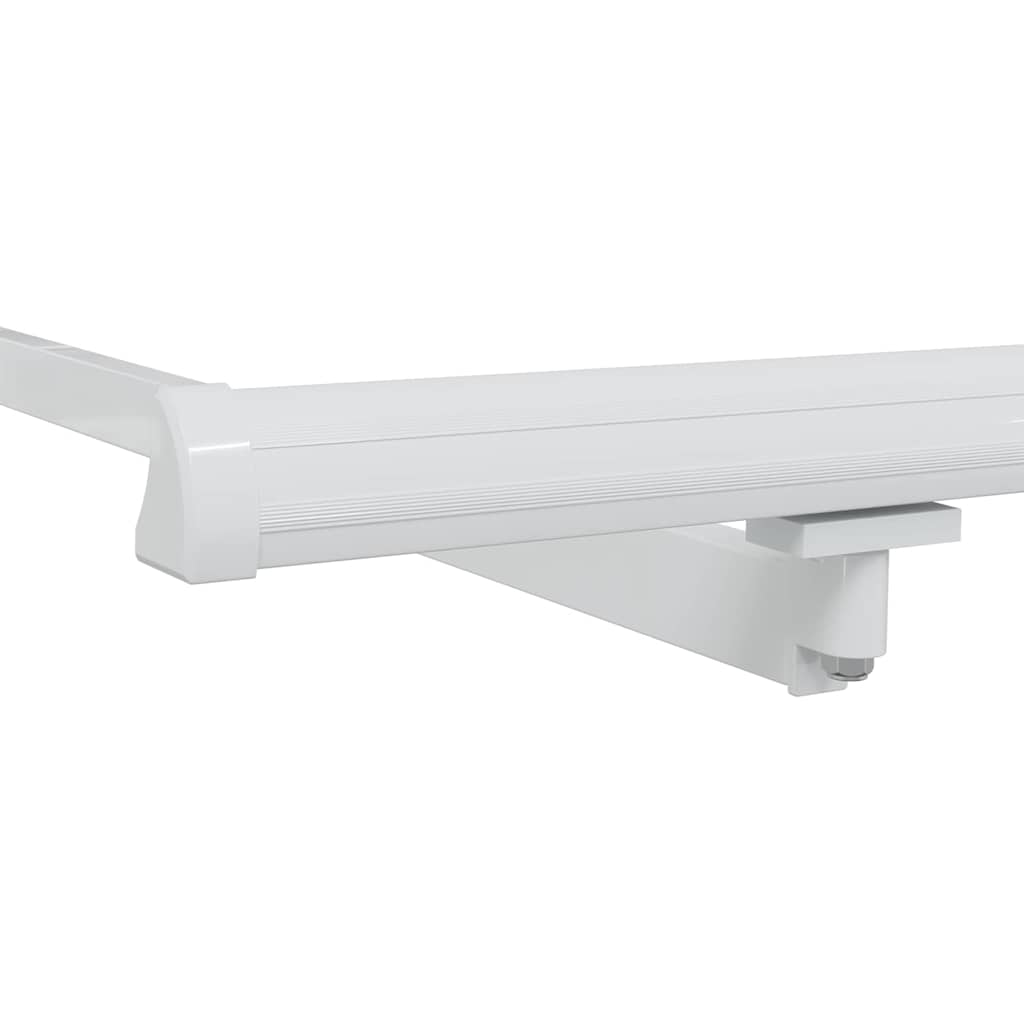 vidaXL Σκελετός Τέντας Λευκό 500 x 350 εκ Αλουμίνιο