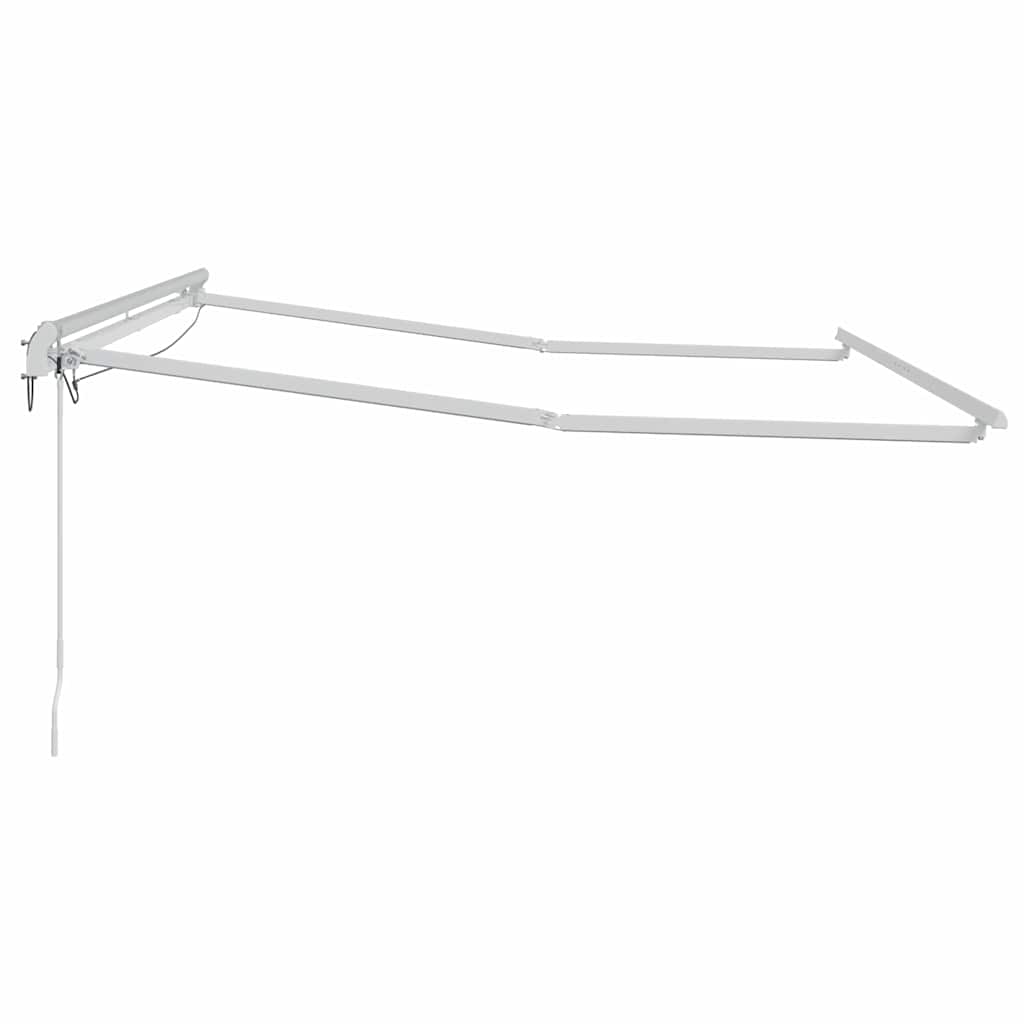vidaXL Σκελετός Τέντας Λευκό 350 x 250 εκ Αλουμίνιο