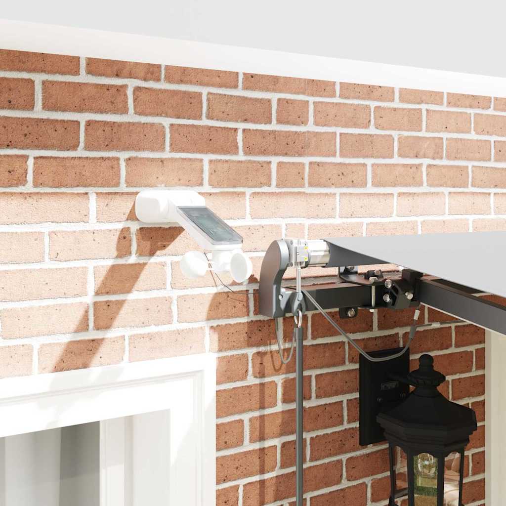 vidaXL Ηλεκτρικός Σκελετός Τέντας με LED και Αισθητήρα 3 x 2,5 m