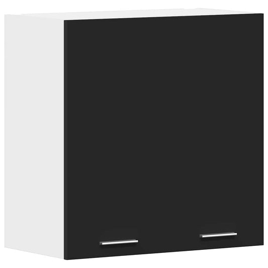 vidaXL Ντουλάπι Κρεμαστό Lyon Μαύρο 60 x 31 x 60 εκ. από Επεξ. Ξύλο