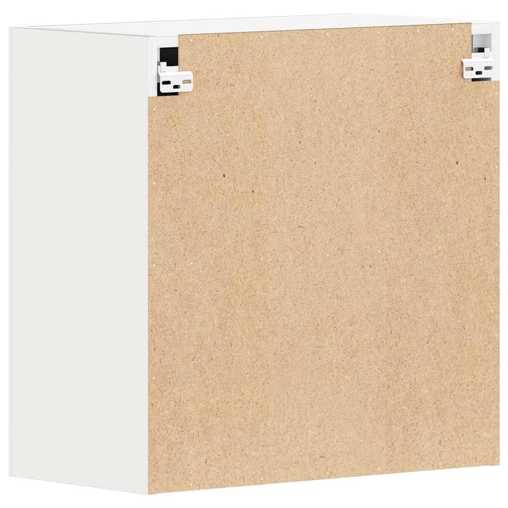 vidaXL Κρεμαστό Ντουλάπι "Lyon" Γυαλιστερό Λευκό 60x31x60 εκ. από Τεχνητό Ξύλο