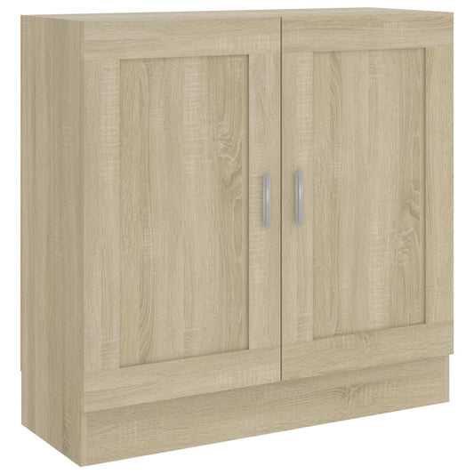 vidaXL Βιβλιοθήκη Χρώμα Sonoma Δρυς 82,5 x 30,5 x 80 εκ. Επεξ. Ξύλο