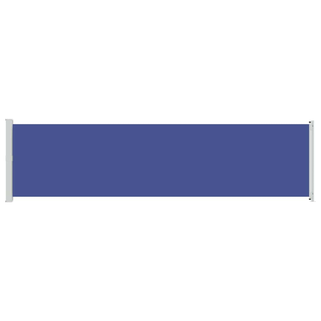 vidaXL Σκίαστρο Πλαϊνό Συρόμενο Βεράντας Μπλε 600 x 160 εκ.