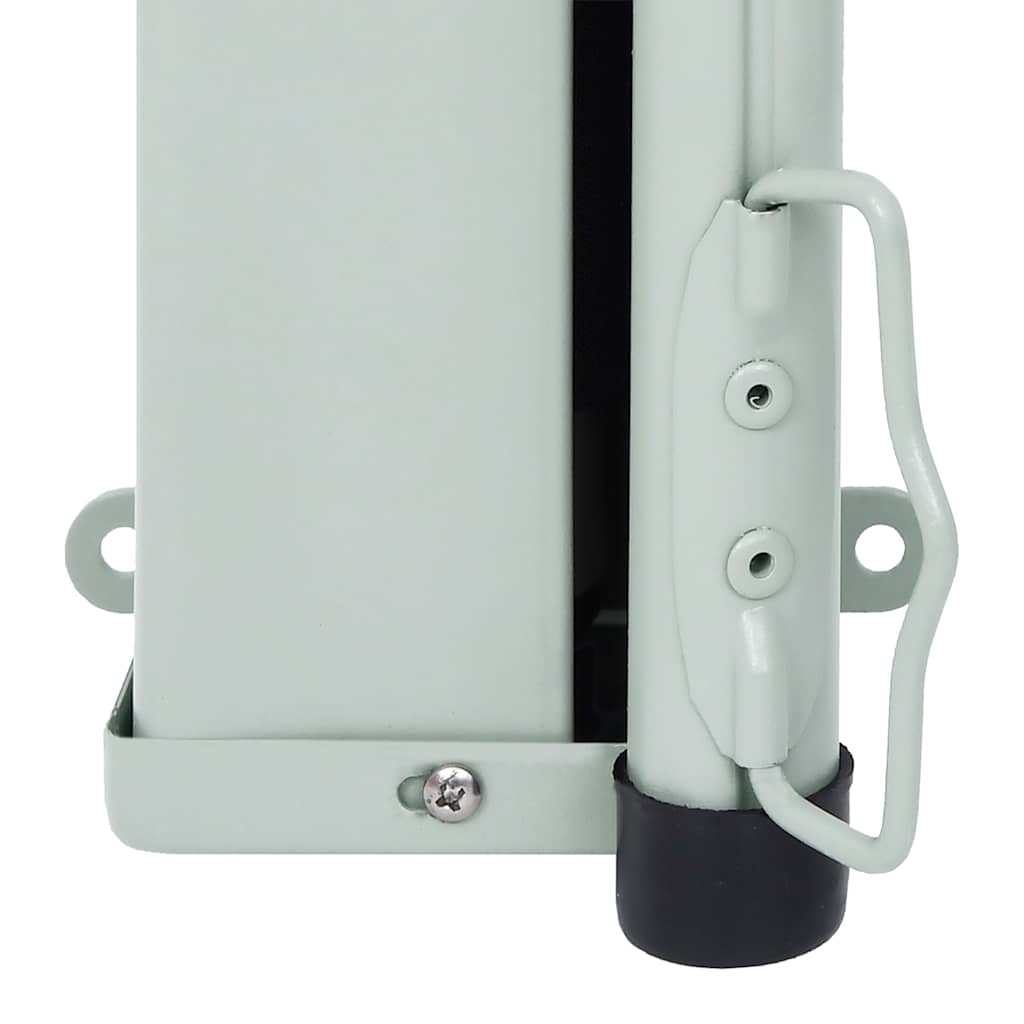 vidaXL Σκίαστρο Πλαϊνό Συρόμενο Βεράντας Μαύρο 180 x 500 εκ.