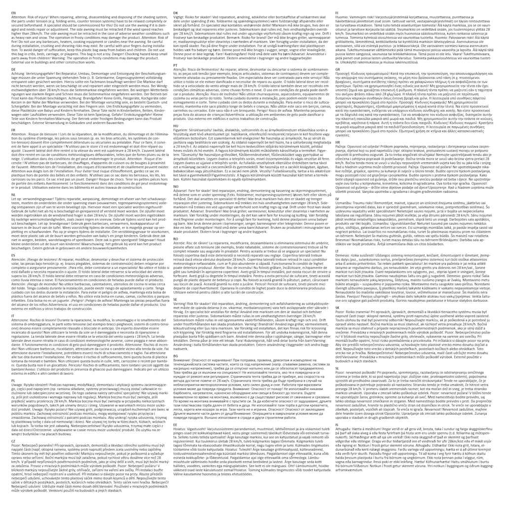 vidaXL Σκίαστρο Πλαϊνό Συρόμενο Βεράντας Μπλε 180 x 500 εκ.