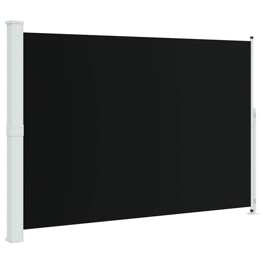 vidaXL Σκίαστρο Πλαϊνό Συρόμενο Βεράντας Μαύρο 200 x 300 εκ.