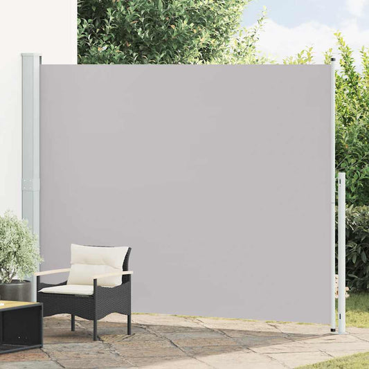 vidaXL Σκίαστρο Πλαϊνό Συρόμενο Βεράντας Γκρι 220 x 300 εκ.