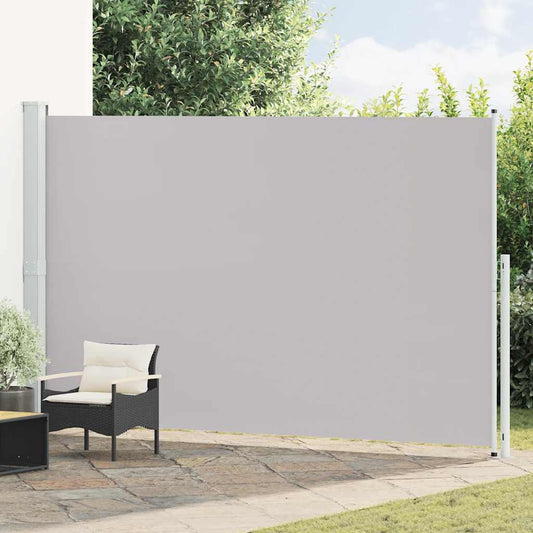 vidaXL Σκίαστρο Πλαϊνό Συρόμενο Βεράντας Γκρι 220 x 500 εκ.