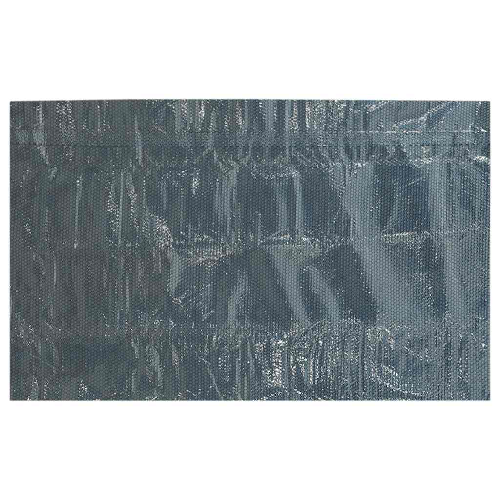 vidaXL Κάλυμμα Πισίνας Ηλιακό Μαύρο/Μπλε 450x220 εκ. από Πολυαιθυλένιο