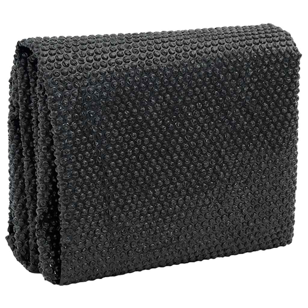 vidaXL Κάλυμμα Πισίνας Ηλιακό Μαύρο/Μπλε 1200x600 εκ. Πολυαιθυλένιο