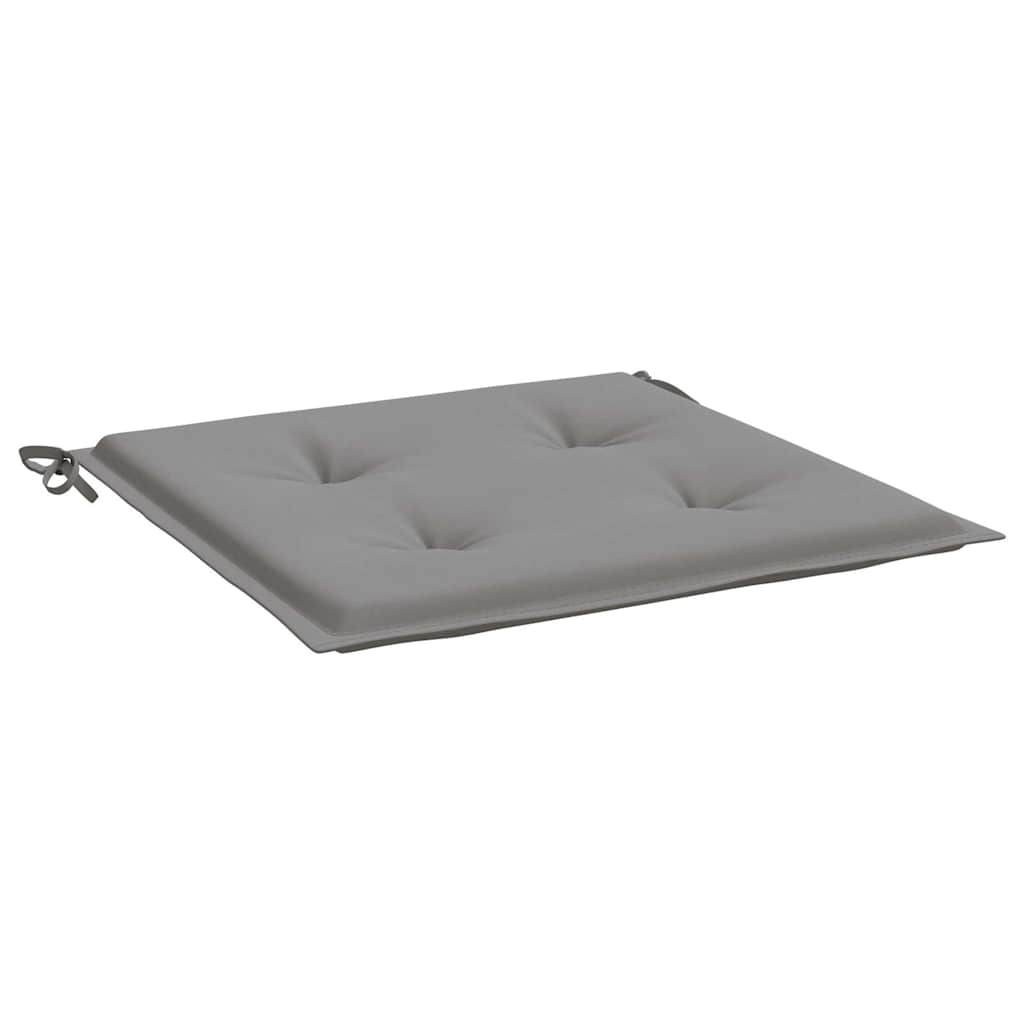 vidaXL Μαξιλάρια Καρέκλας Κήπου 6 τεμ. Γκρι 50x50x3 εκ. Ύφασμα Oxford