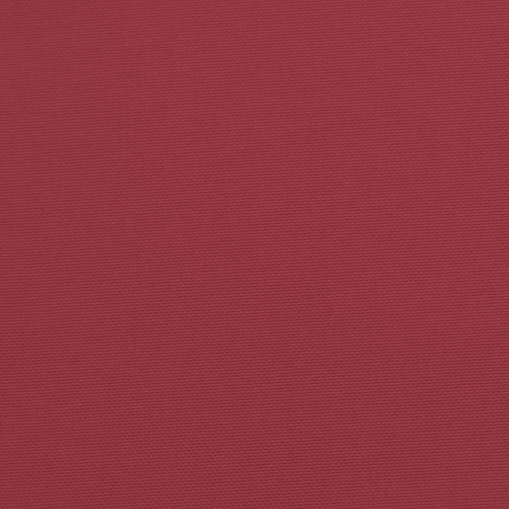 vidaXL Μαξιλάρι Πάγκου Κήπου Μπορντό 150x50x4 εκ. Ύφασμα Oxford