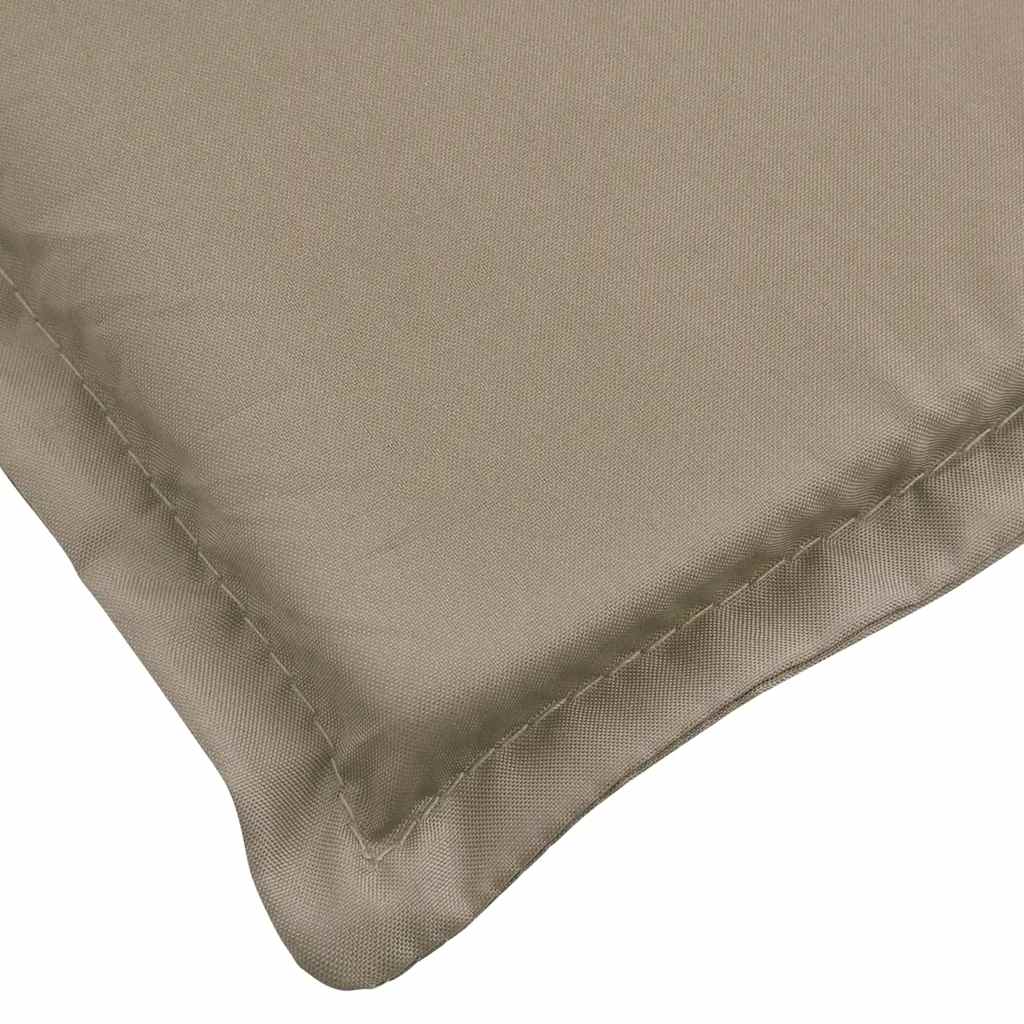vidaXL Μαξιλάρι Σεζλόνγκ Taupe (75+105) x 50 x 4 εκ.