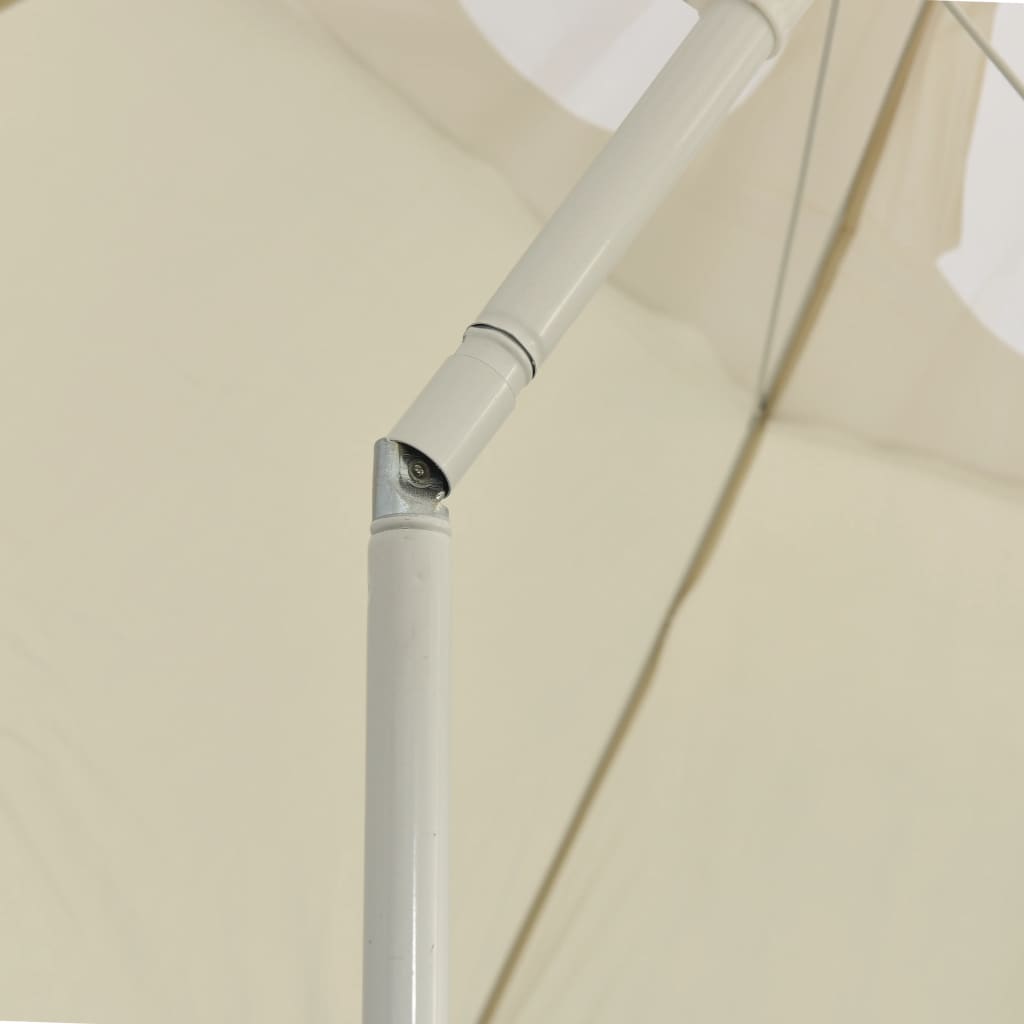 vidaXL Ομπρέλα Θαλάσσης Χρώμα Κίτρινο της Άμμου 300 εκ.