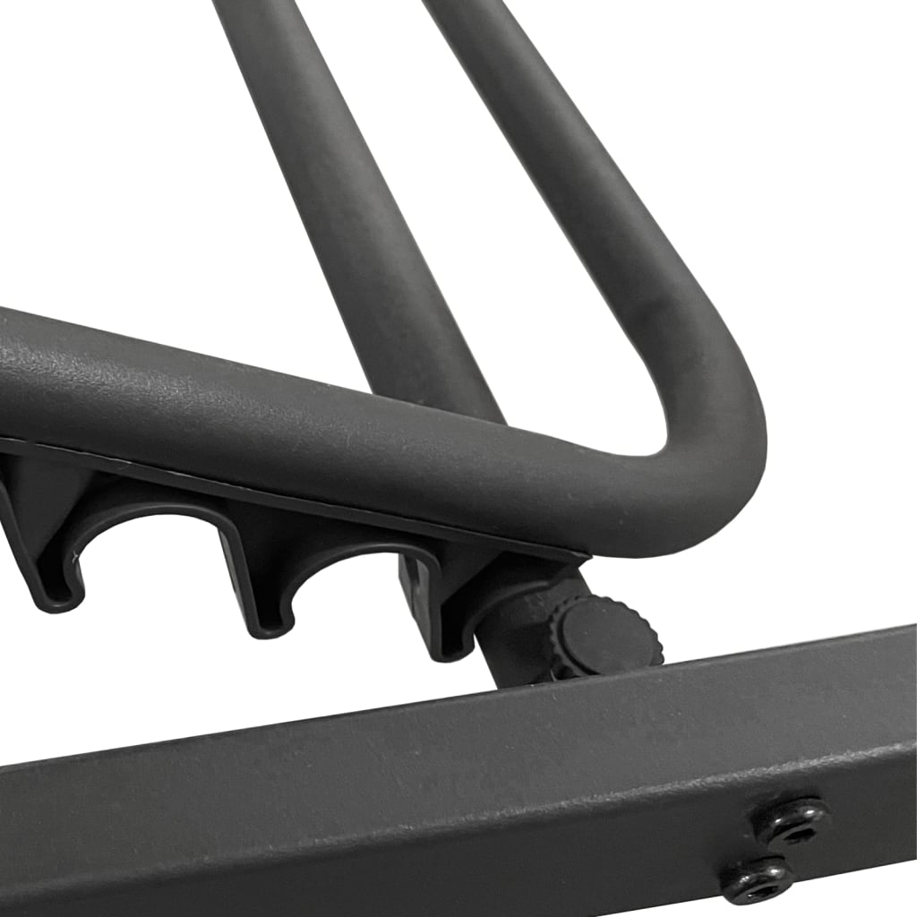 vidaXL Ξαπλώστρα Διπλή με Πλαϊνές και Πάνω Κουρτίνες Ανθρακί