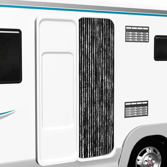 vidaXL Σήτα - Κουρτίνα Πόρτας Ανθρακί 56 x 200 εκ. από Σενίλ