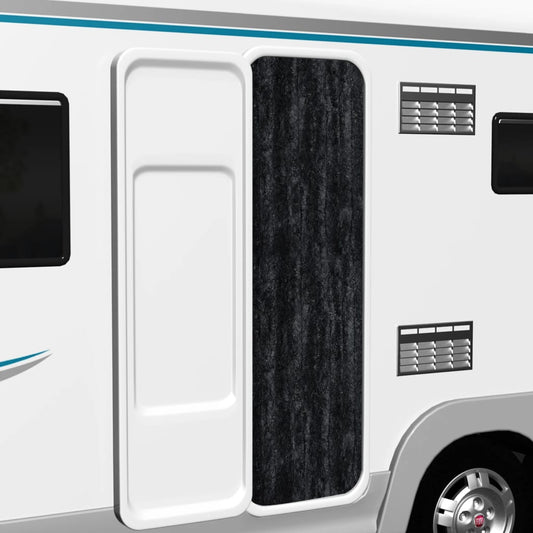 vidaXL Σήτα - Κουρτίνα Πόρτας Ανθρακί 118 x 220 εκ. από Σενίλ