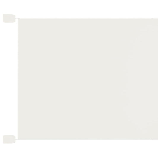 vidaXL Τέντα Κάθετη Λευκή 100 x 1000 εκ. από Ύφασμα Oxford