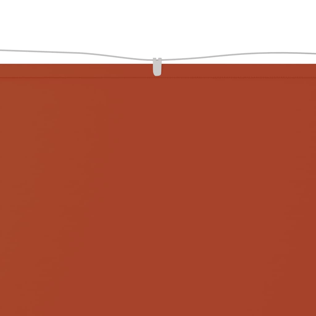 vidaXL Τέντα Κάθετη Τερακότα 60 x 1000 εκ. από Ύφασμα Oxford