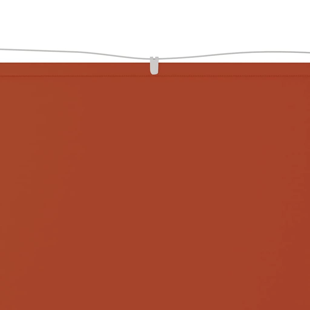 vidaXL Τέντα Κάθετη Τερακότα 180 x 800 εκ. από Ύφασμα Oxford