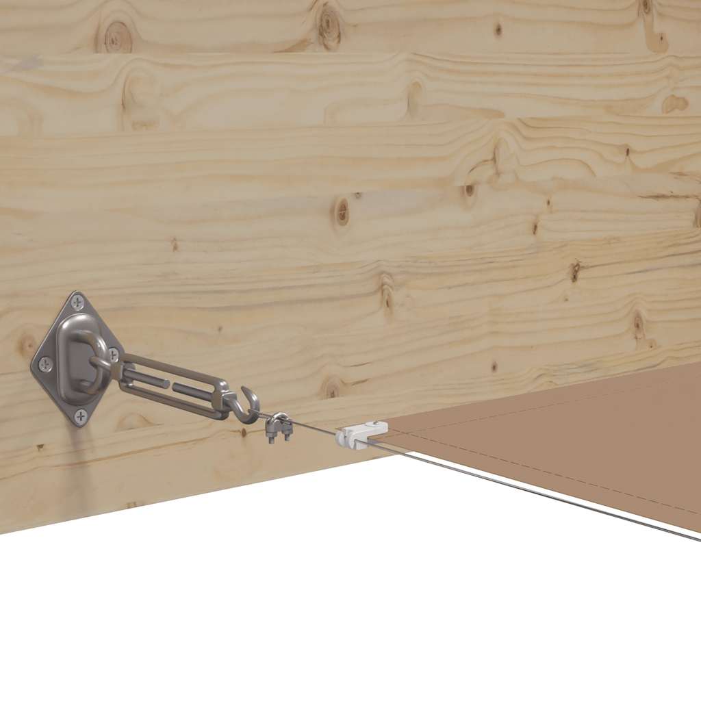 vidaXL Τέντα Κάθετη Taupe 100 x 1000 εκ. από Ύφασμα Oxford