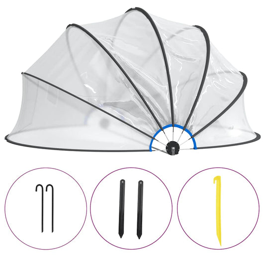 vidaXL Προστατευτικό Κάλυμμα Πισίνας 500 x 250 εκ.