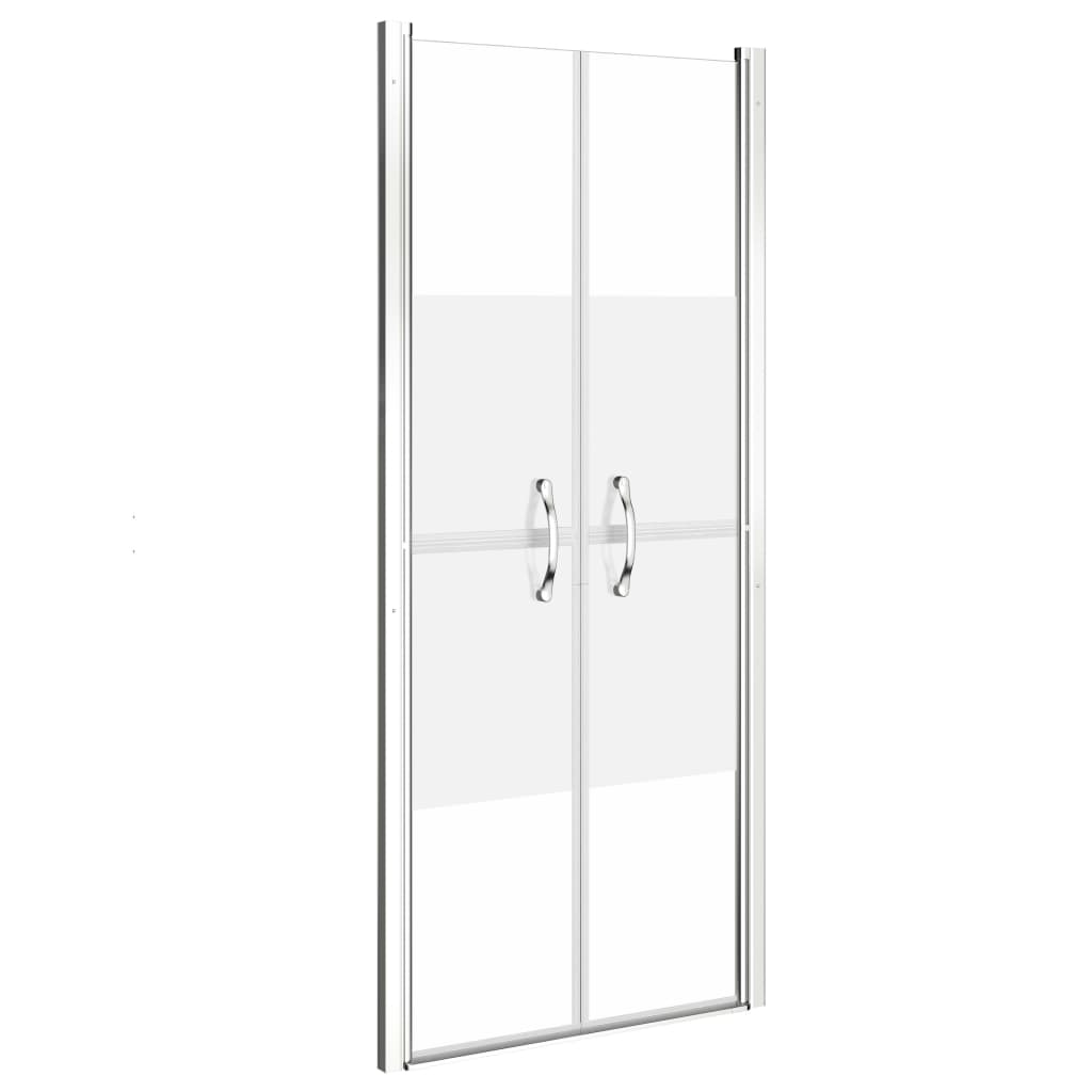 vidaXL Πόρτα Ντουζιέρας με Σχέδιο Αμμοβολής 76 x 190 εκ. από ESG