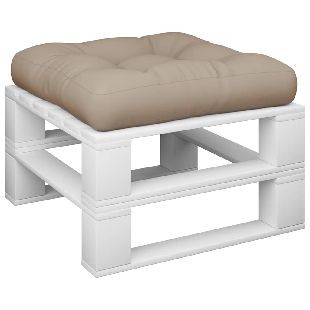 vidaXL Μαξιλάρι Παλέτας Taupe 58 x 58 x 10 εκ. Υφασμάτινο