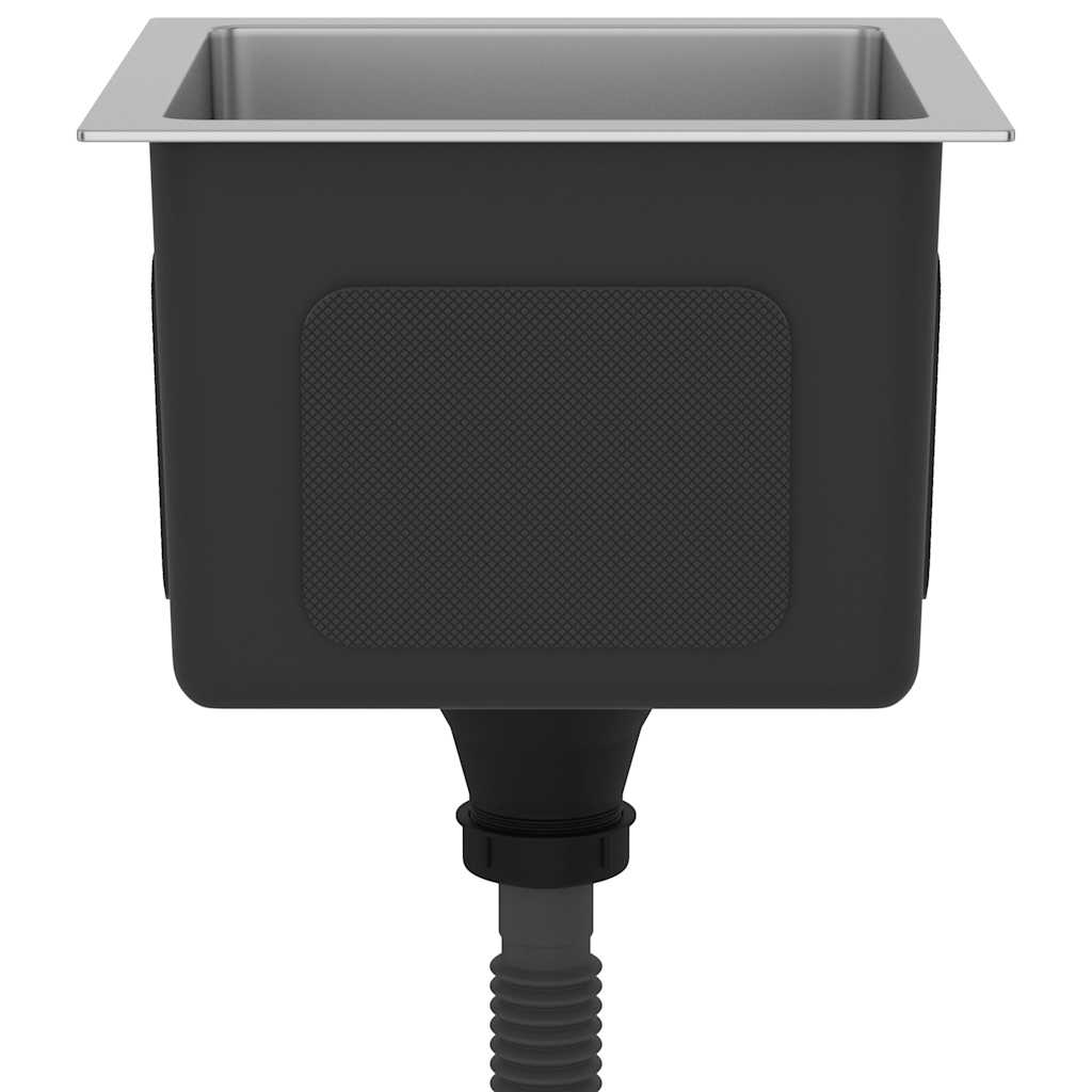 vidaXL Νεροχύτης Κουζίνας Χειροποίητος από Ανοξείδωτο Ατσάλι