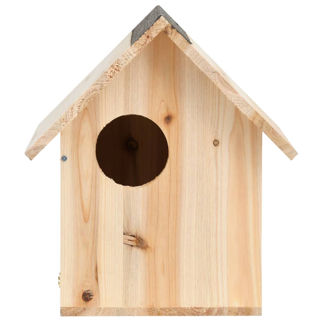 vidaXL Σπιτάκι Σκίουρου 26 x 25 x 29 εκ. Μασίφ Ξύλο Ελάτης
