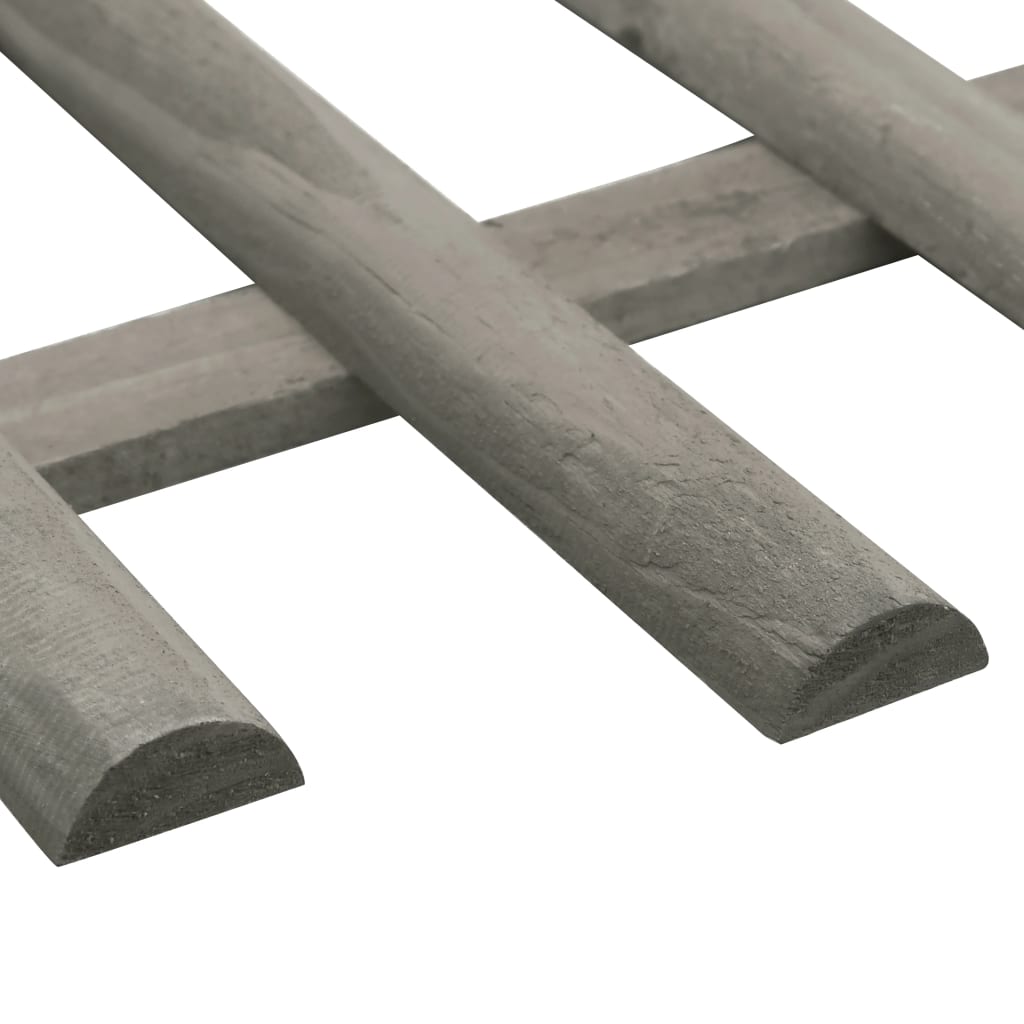 vidaXL Μπορντούρες Γκαζόν 10 τεμ. 4,4 μ. από Ξύλο Ελάτης