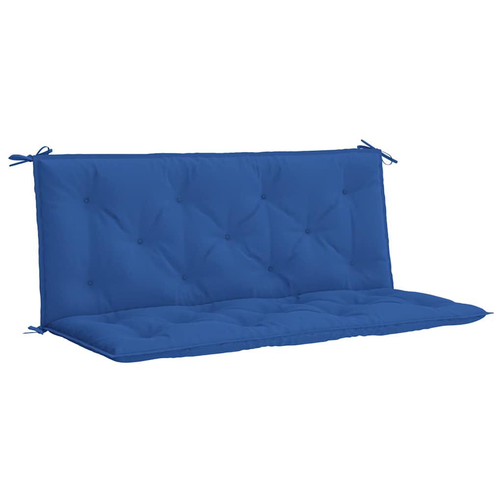 vidaXL Μαξιλάρι Πάγκου Κήπου Μπλε 120x(50+50)x7 εκ. Ύφασμα Oxford