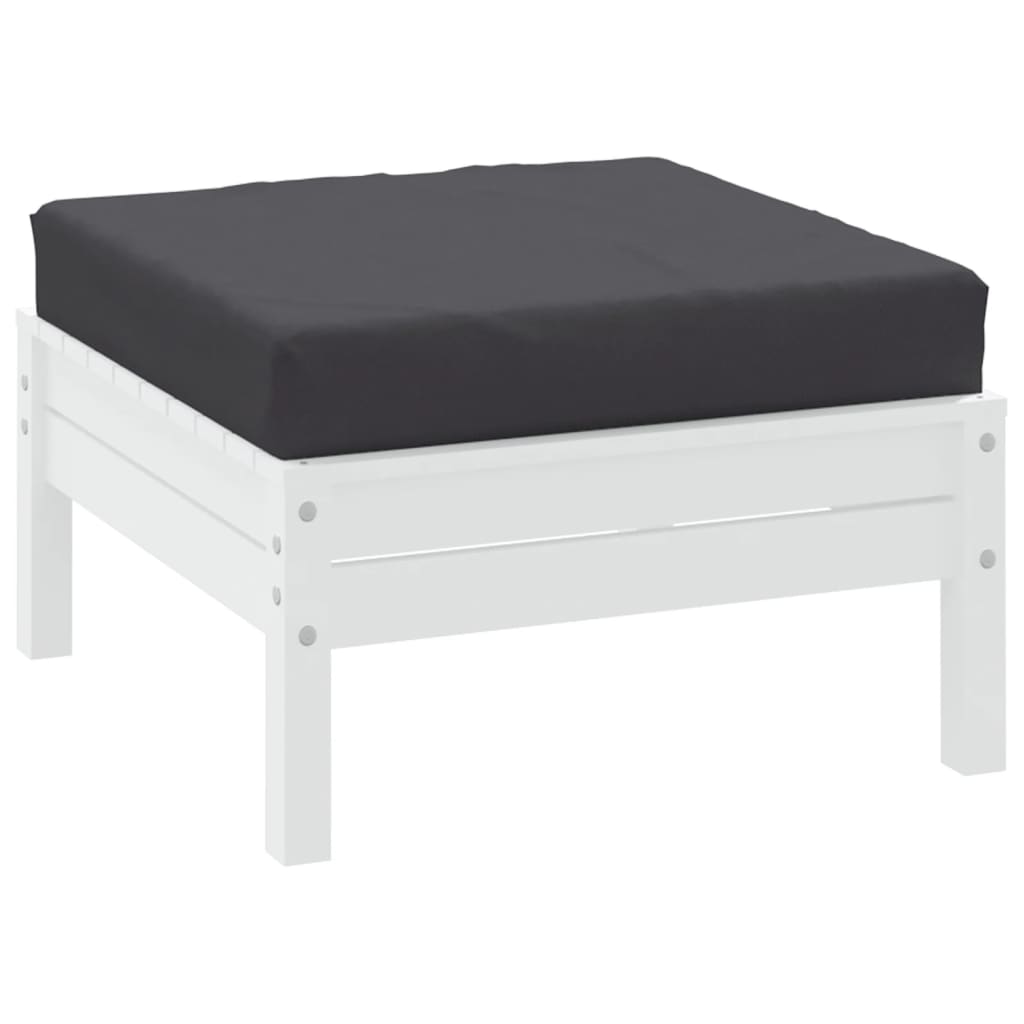 vidaXL Μαξιλάρι Παλέτας Ανθρακί 60 x 60 x 6 εκ. Ύφασμα Oxford