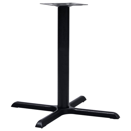 vidaXL Πόδι Τραπεζιού Bistro Μαύρο 76x76x72 εκ. από Χυτοσίδηρο