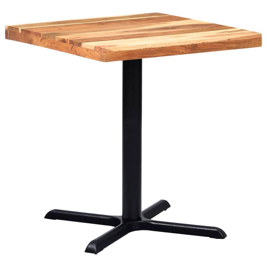 vidaXL Πόδι Τραπεζιού Bistro Μαύρο 76x76x72 εκ. από Χυτοσίδηρο