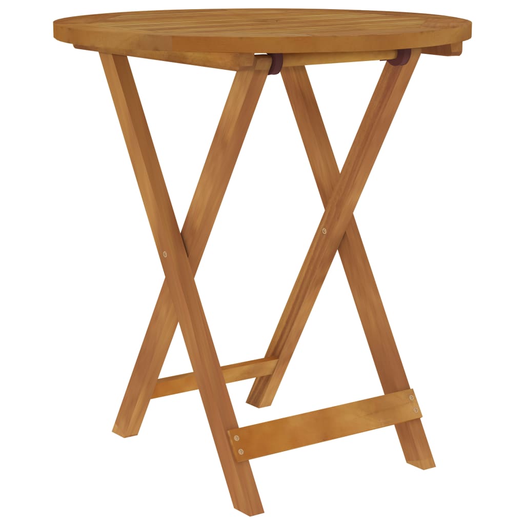 vidaXL Σετ Τραπεζαρίας Κήπου Πτυσσόμενο 3 τεμ. από Μασίφ Ξύλο Ακακίας